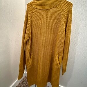 turtleneck sweater dress